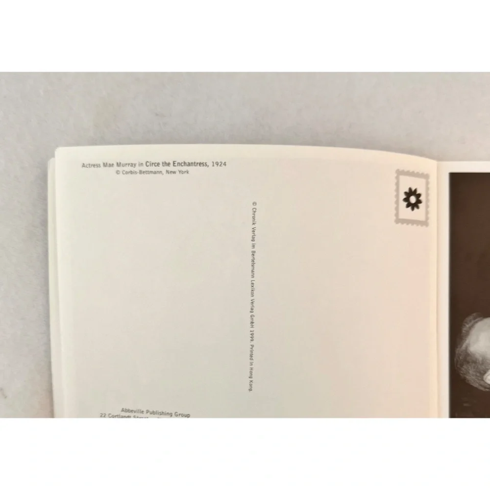 I'm Moving Vintage Photo Postcard Booklet, Celebrating The 20th Century ,